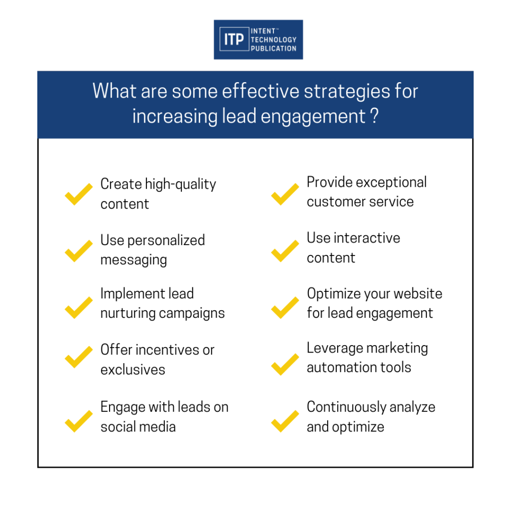Strategies for Increasing Lead Engagement